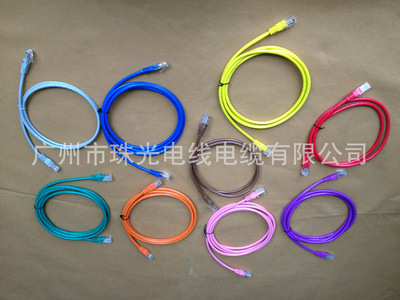 銅博士正品無氧銅超五類藍色20米網絡跳線 高品質網絡連接的首選